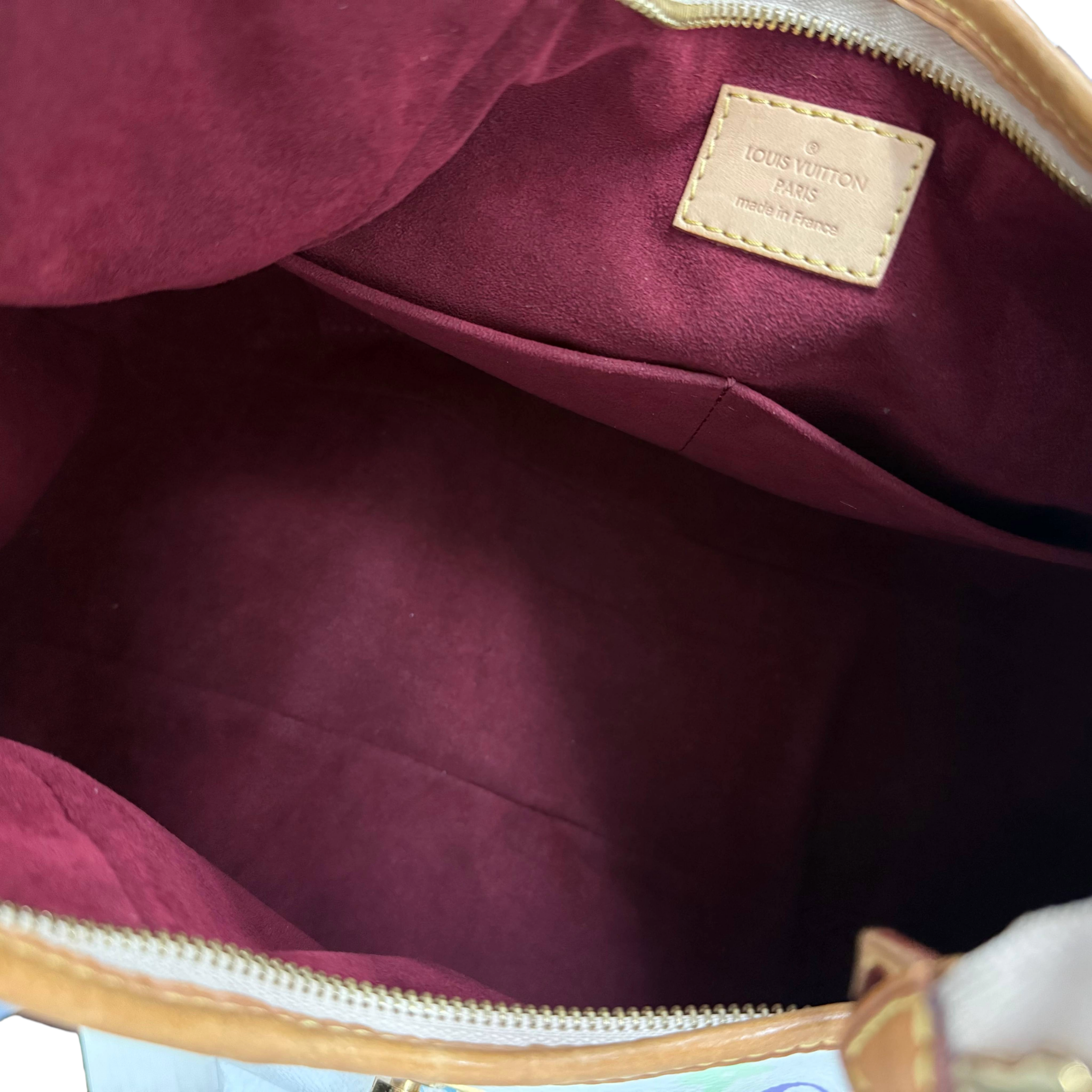 Multicolor Monogram Murakami Studded Shoulder Bag (Excellent Condition)
