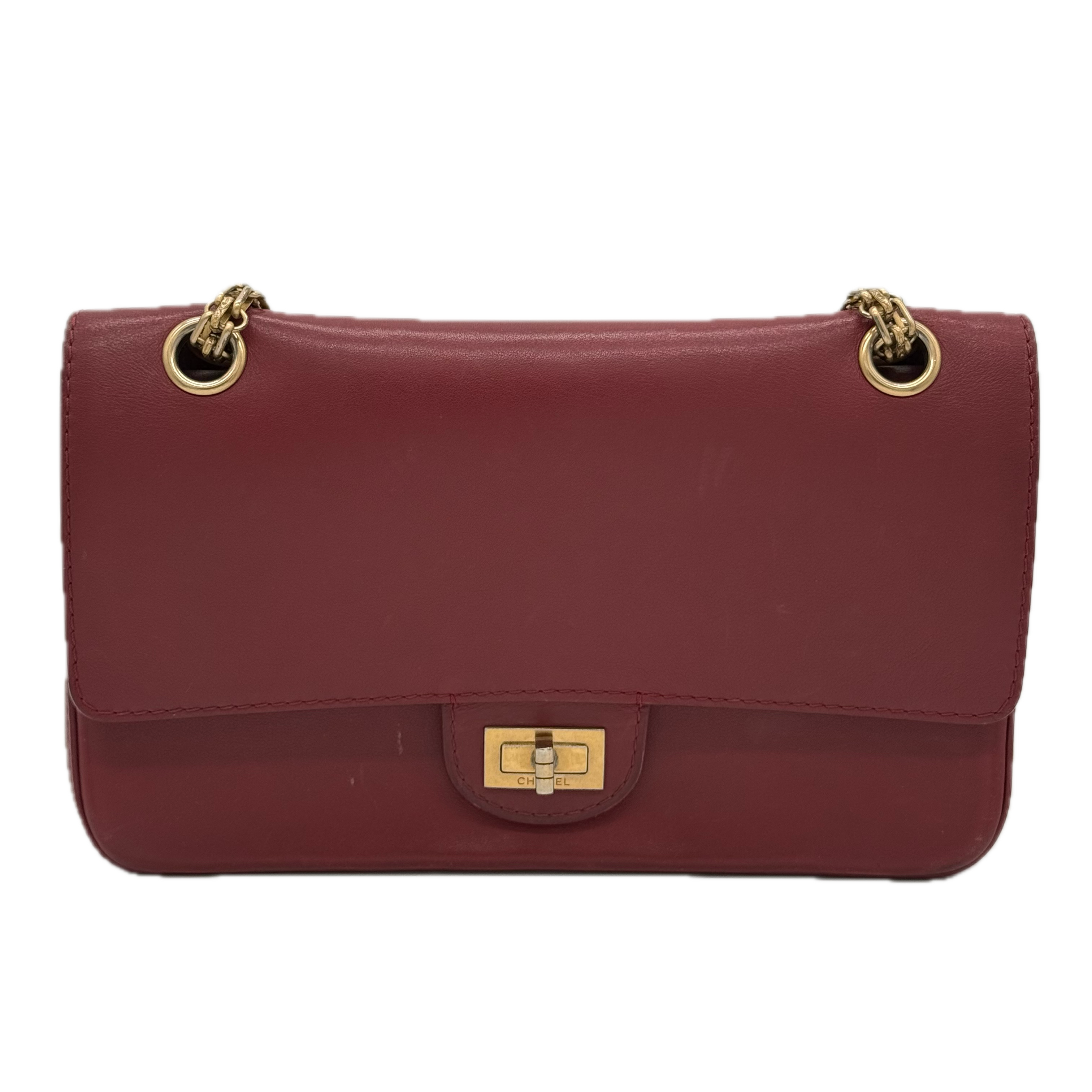 Chanel | 2.55 Reissue Shoulder Bag | Leather | Gold Hardware