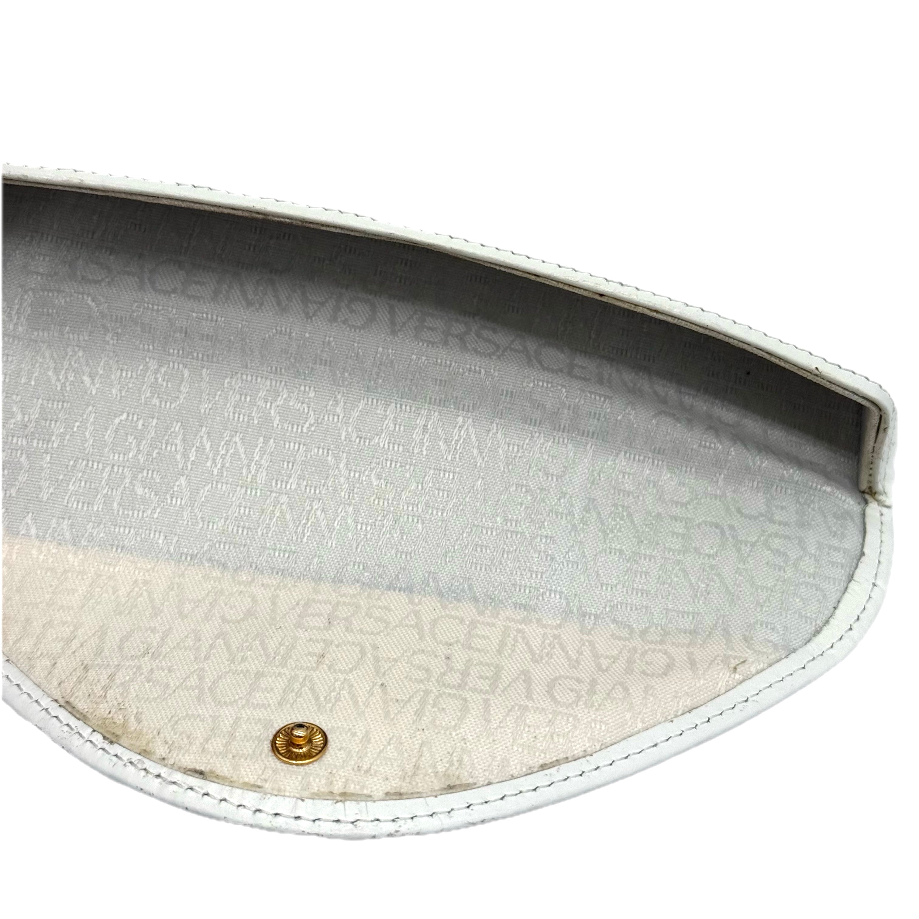 Versace | Medusa Glasses Case | Gold Hardware