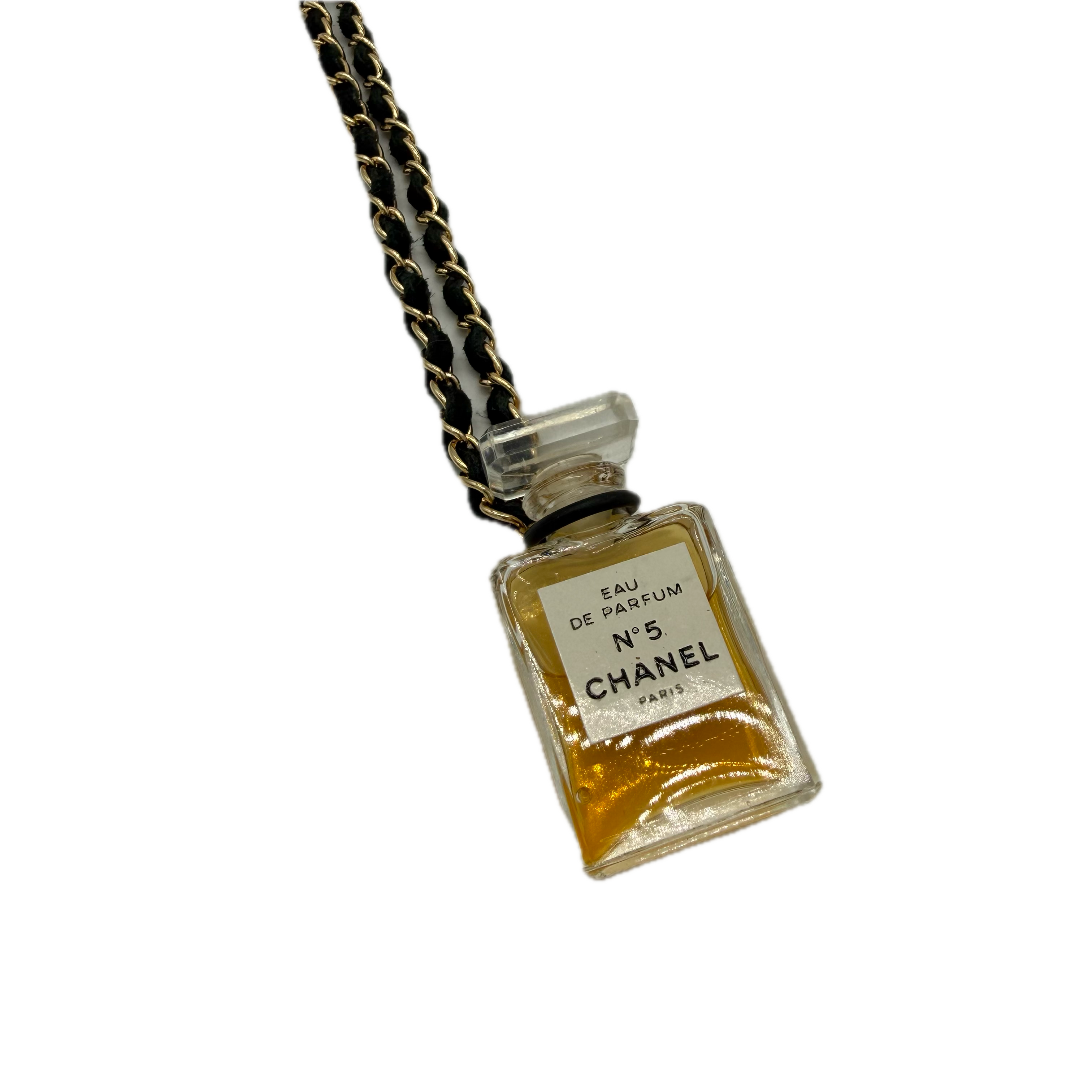 Chanel | No.5 Parfum Necklace | Gold Necklace