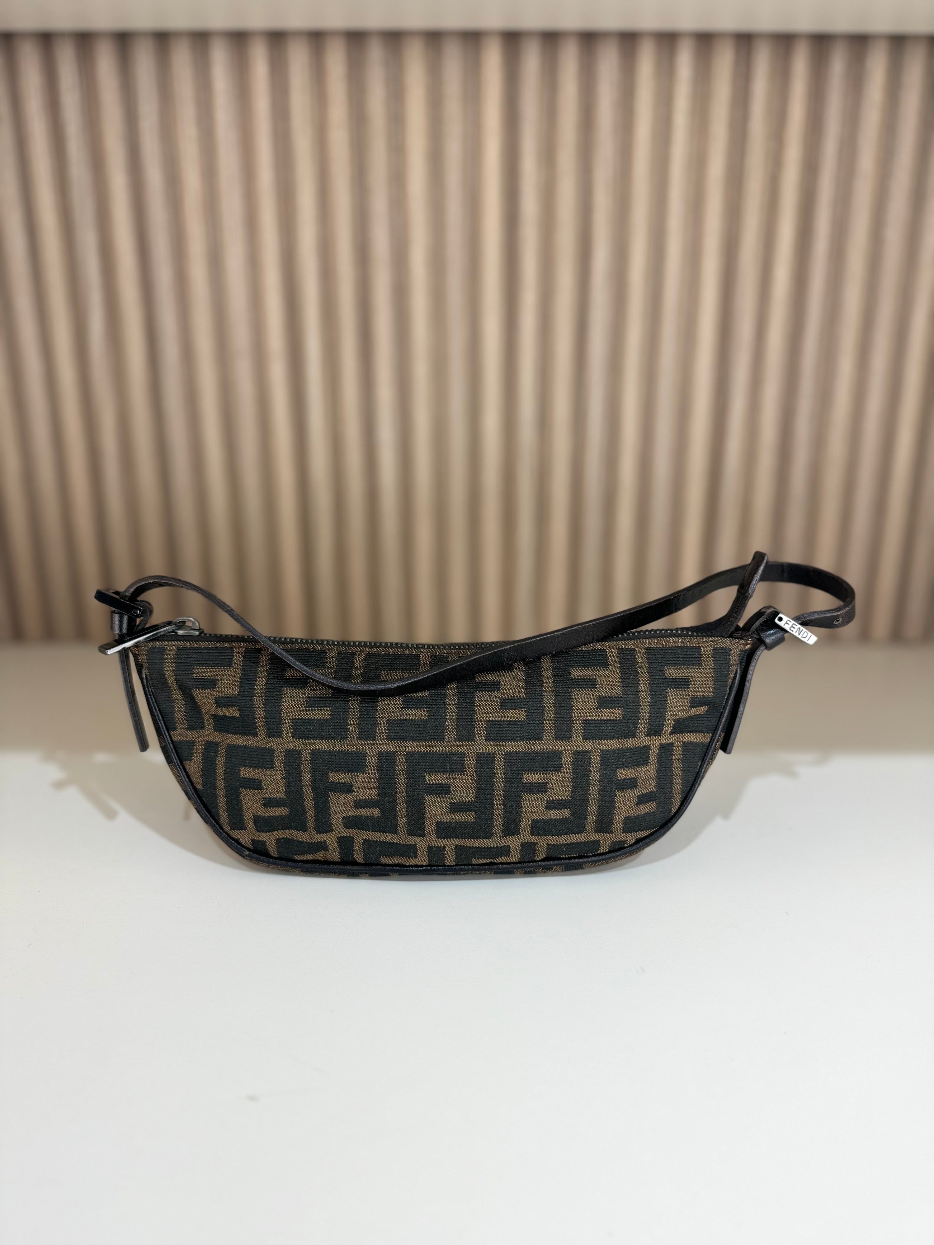 Fendi Mini Croissant Shoulder Bag