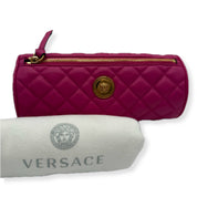 Versace | Pink Pochette | Leather | Gold Hardware