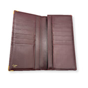 Cartier | Bi Fold Wallet | Gold Hardware