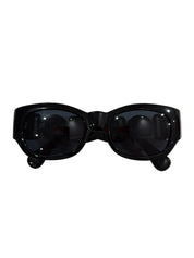 Versace | Black Sunglasses with Case (Good Condition) - Cons