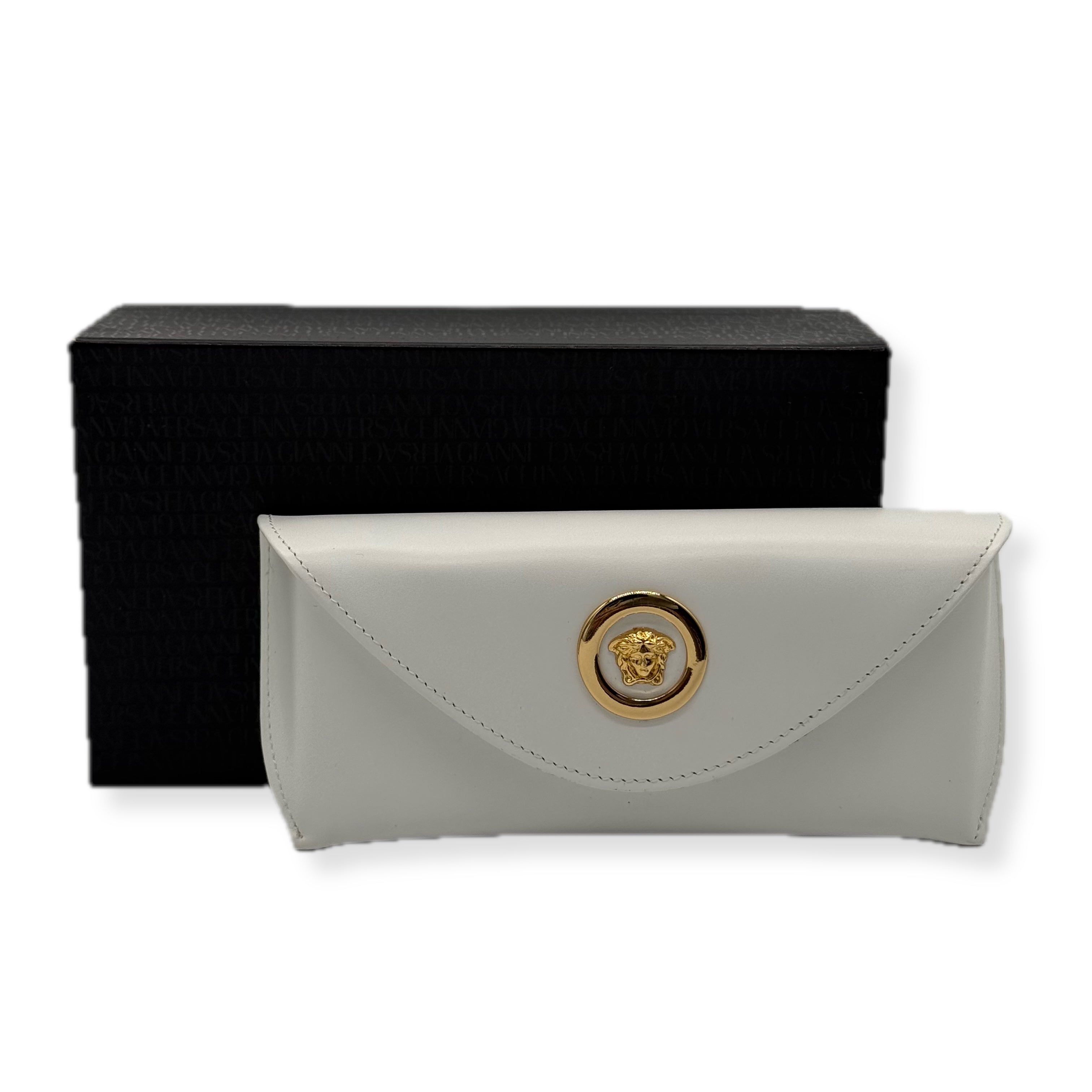 Versace | Medusa Glasses Case | Gold Hardware
