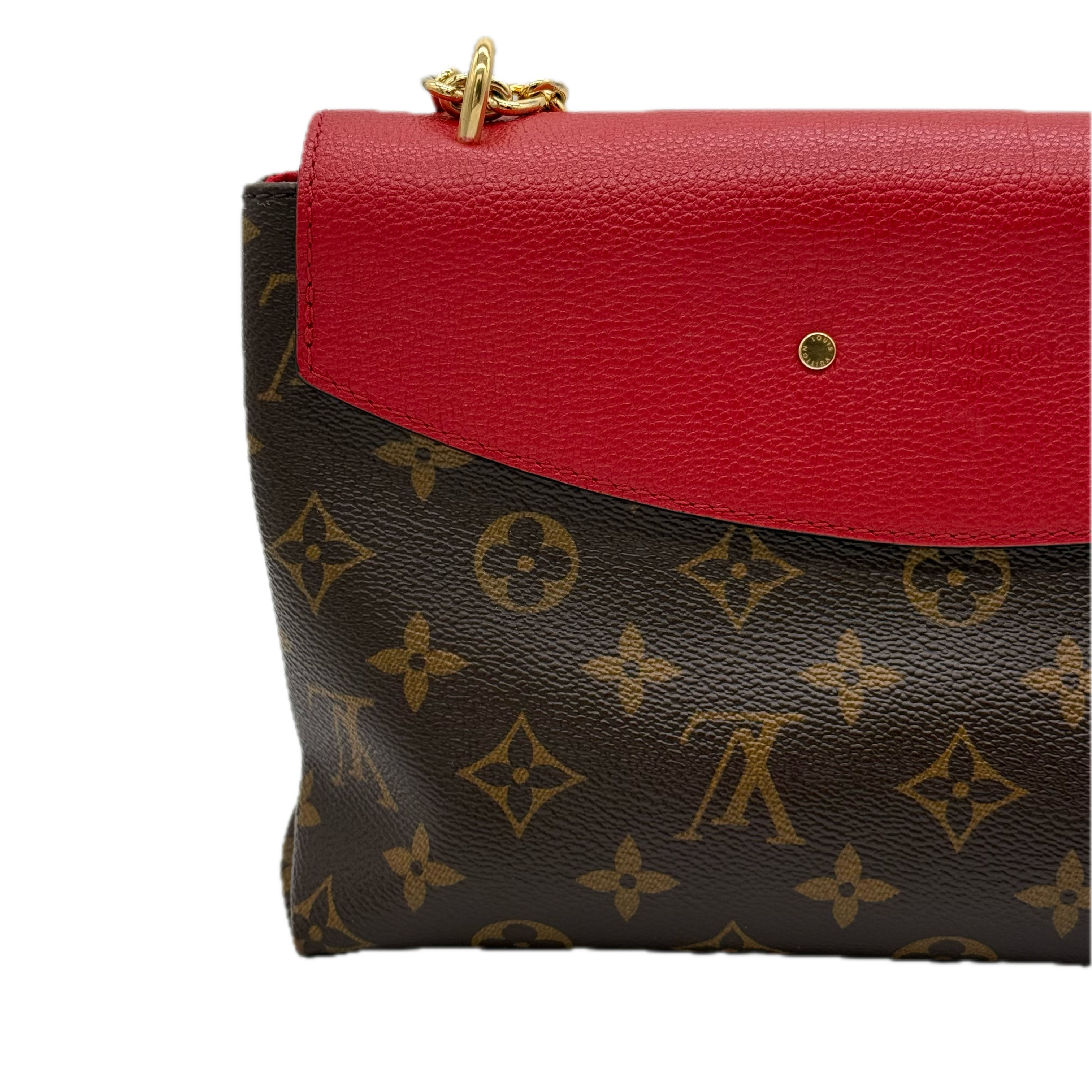 Louis Vuitton | Saint - Placide Monogram Bag | Canvas | Gold Hardware