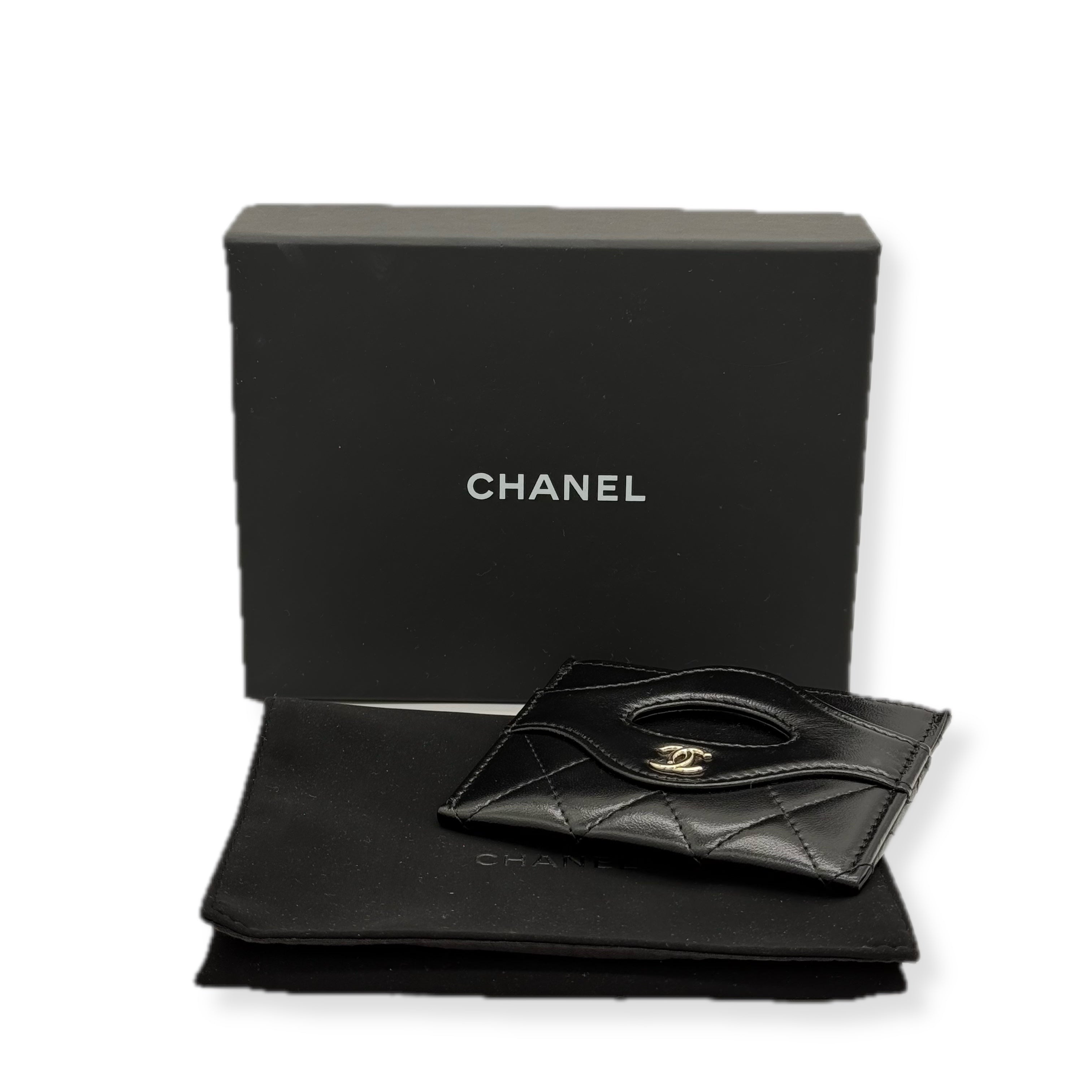 Chanel | Card Holder | Lambskin | Silver Hardware