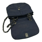 Chanel | Small Accordion Crossbody Bag | Lambskin | Silver Hardware