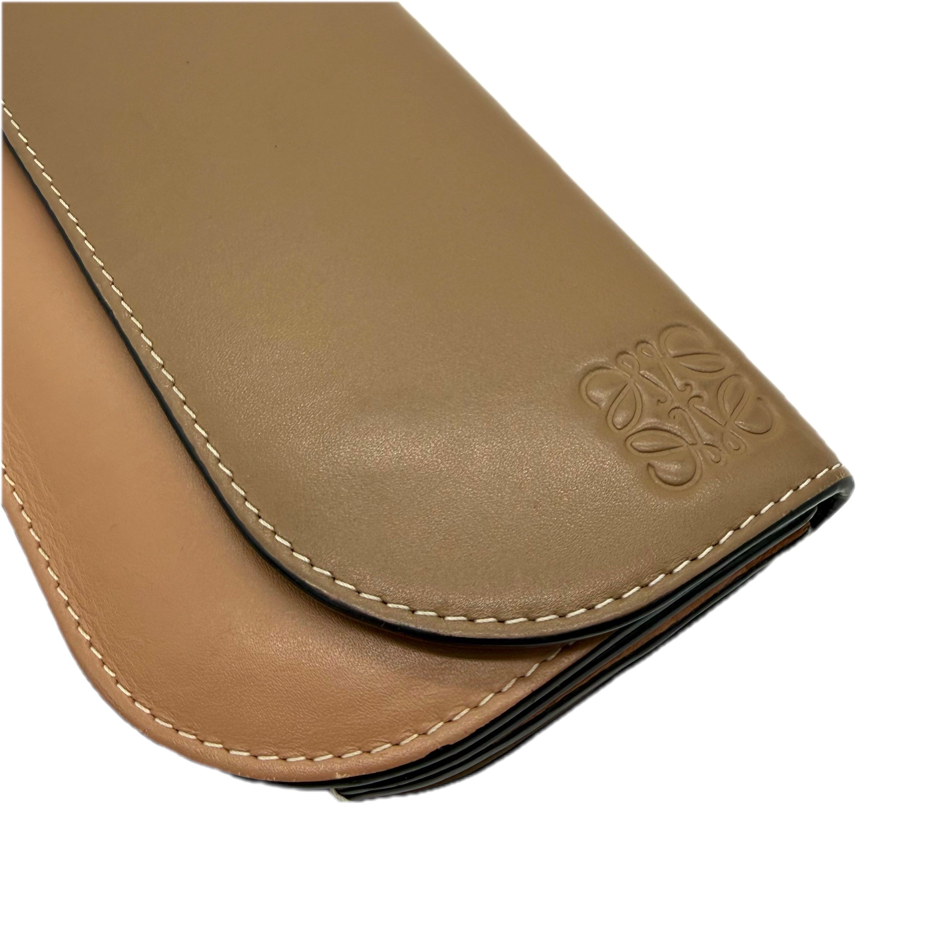 Loewe | Gate Continental Wallet | Gold Hardware