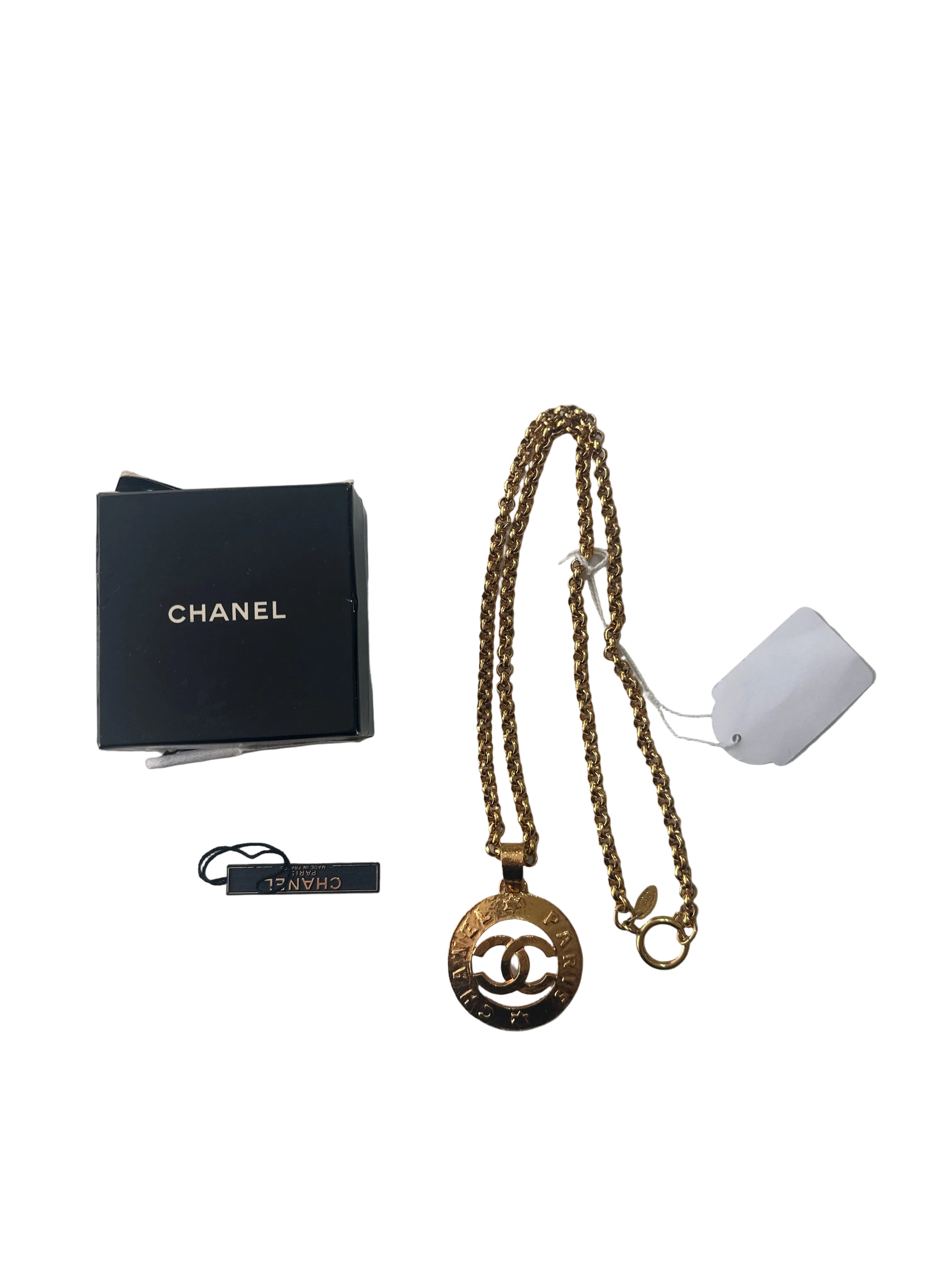 Chanel 24k Gold PlatedNecklace - CONS