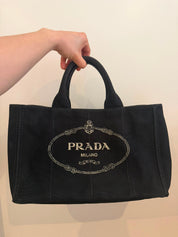 Prada Canapa Tote Bag