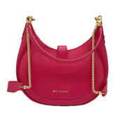 Bvlgari | Serpenti leather handbag | Hot Pink Leather | Gold Hardware