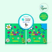 CHOROK CHORONG VEGAN HERB EXFOLIATING & SEBUM CARE JEJU PEPPERMINT TONER PAD (Travel Size)