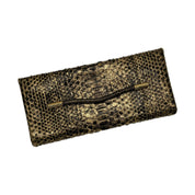 Tom Ford | Ava Clutch Bag | Python Skin| Gold Hardware