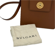 Bvlgari | Turn-lock Clasp HandBag | Leather |Gold Hardware