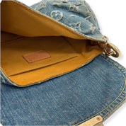 Louis Vuitton | Small Monogram Shoulder Bag | Denim | Gold Hardware