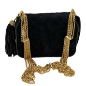 Chanel | Vintage Camera Bag | Suede | Gold Hardware