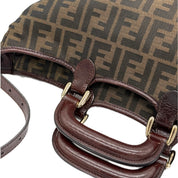 Fendi | Vintage Zucca FF Top Handle | Canvas | Silver Hardware