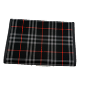 Burberry | Black Tartan Passport Holder