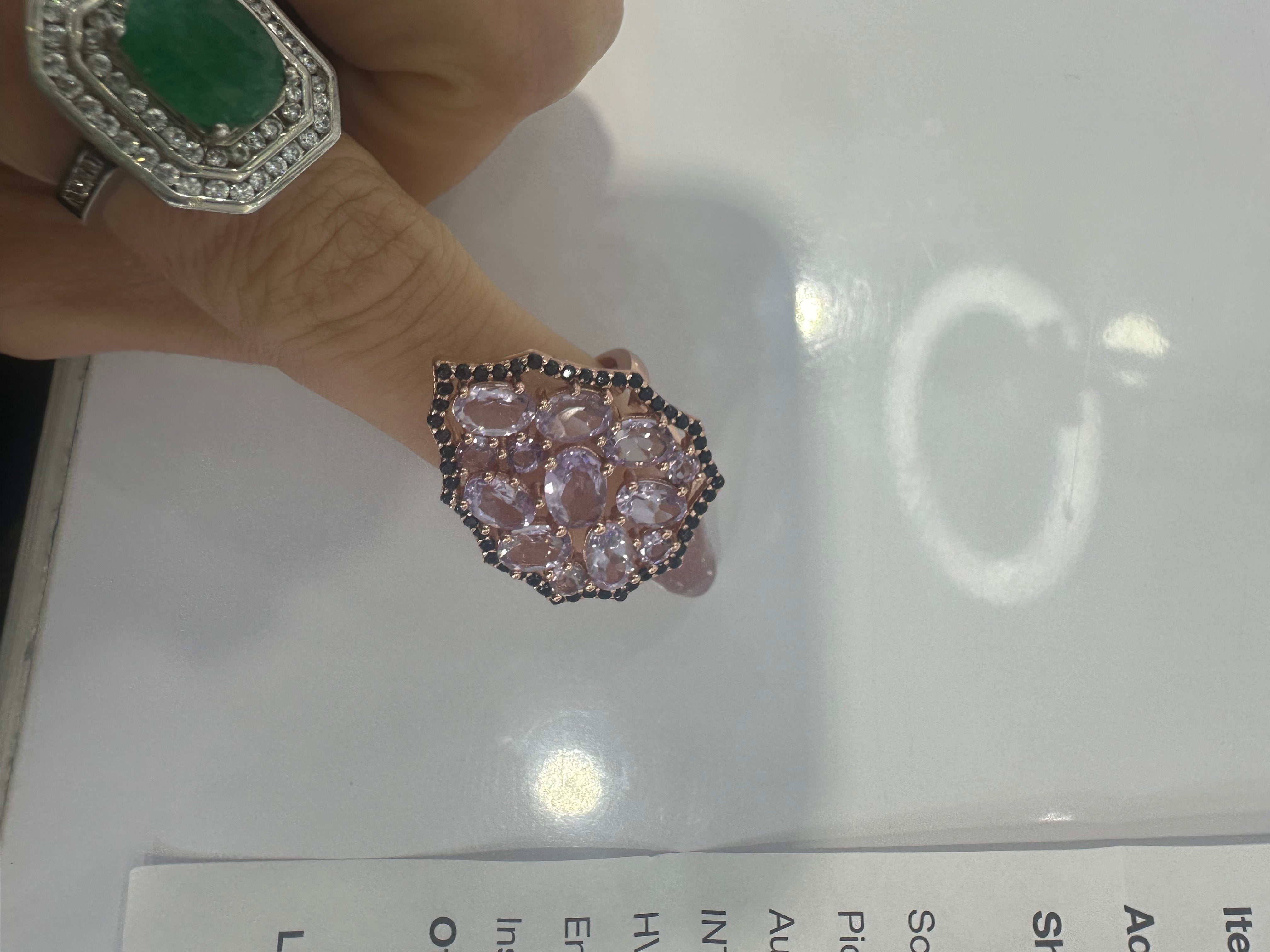 Nessy_vl amethyst rose gold ring