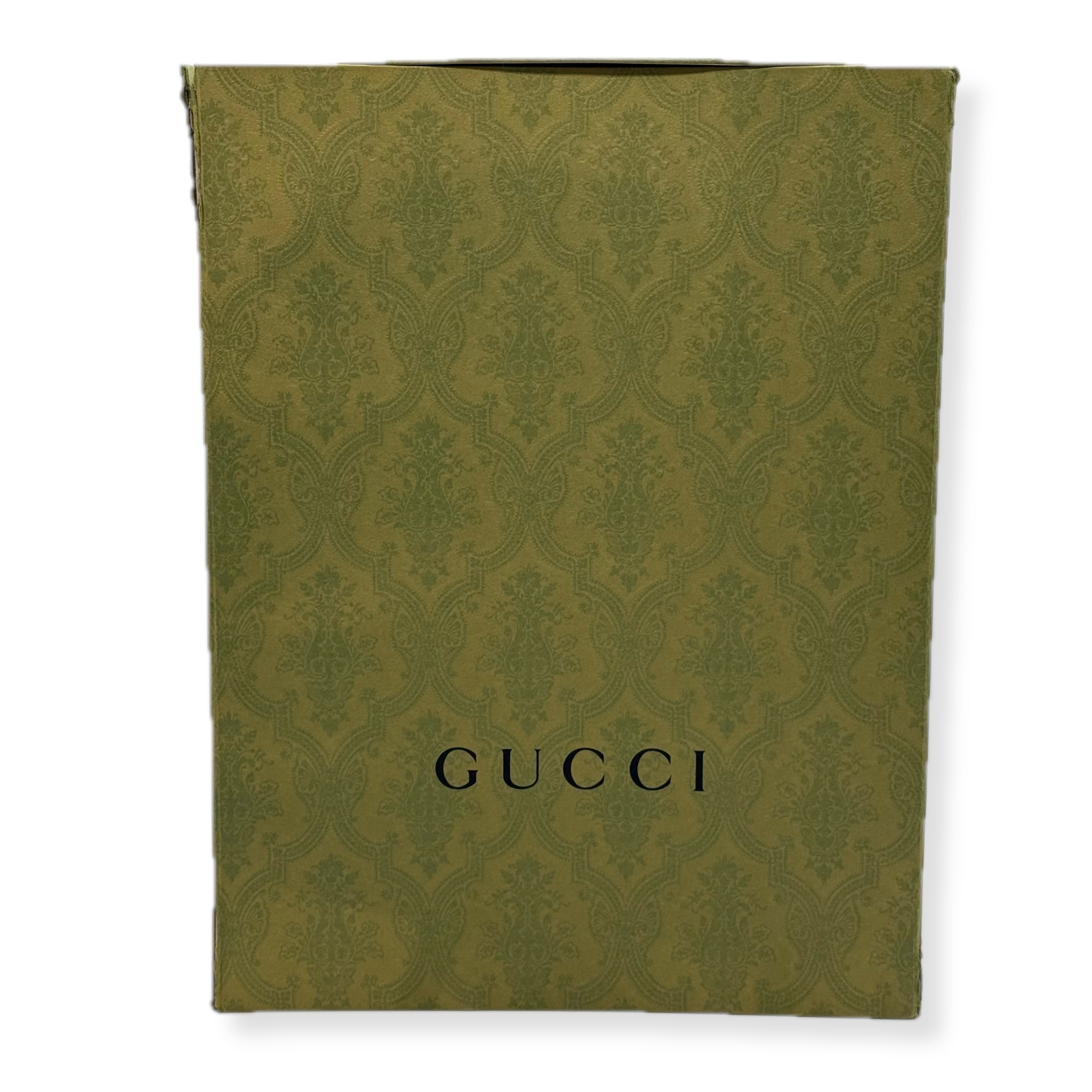 Gucci | 1947 with Bamboo Handle | Python | Gold Hardware