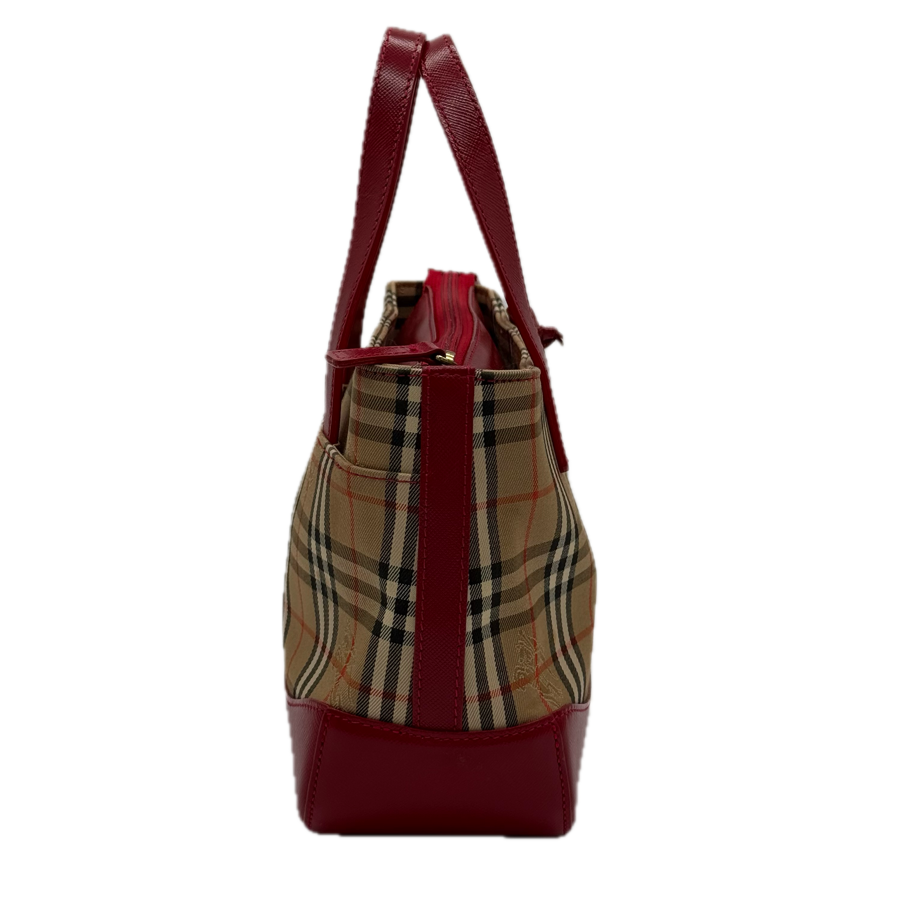 Burberry | Nova Check Handbag | Canvas | Gold Hardware