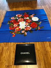 Chanel scarf silk