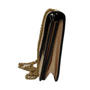 Fendi | Kaligraphy Chain Bag |Python | Gold Hardware