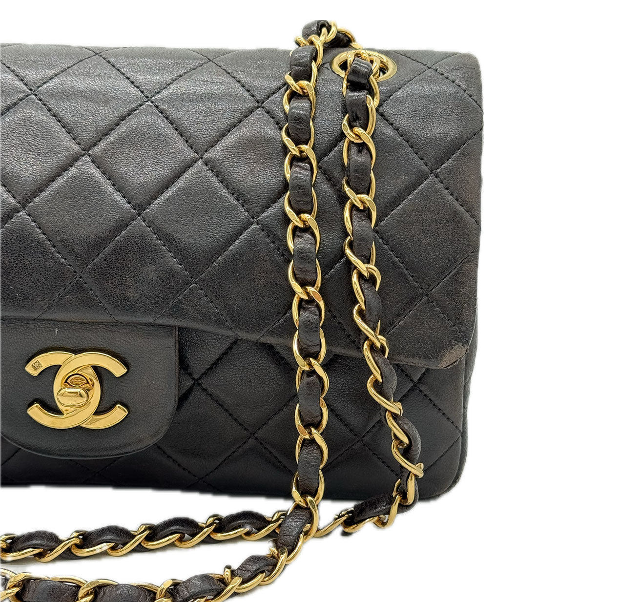 Chanel | Double Flap Shoulder Bag | Gold Hardware