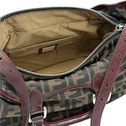 Fendi | Vintage Zucca FF Top Handle | Canvas | Silver Hardware