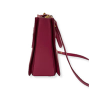 Miu Miu | Madras Satchel Crossbody Bag | Goatskin | Gold Hardware
