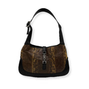 Gucci | Jackie Shoulder Bag | Python | Silver Hardware