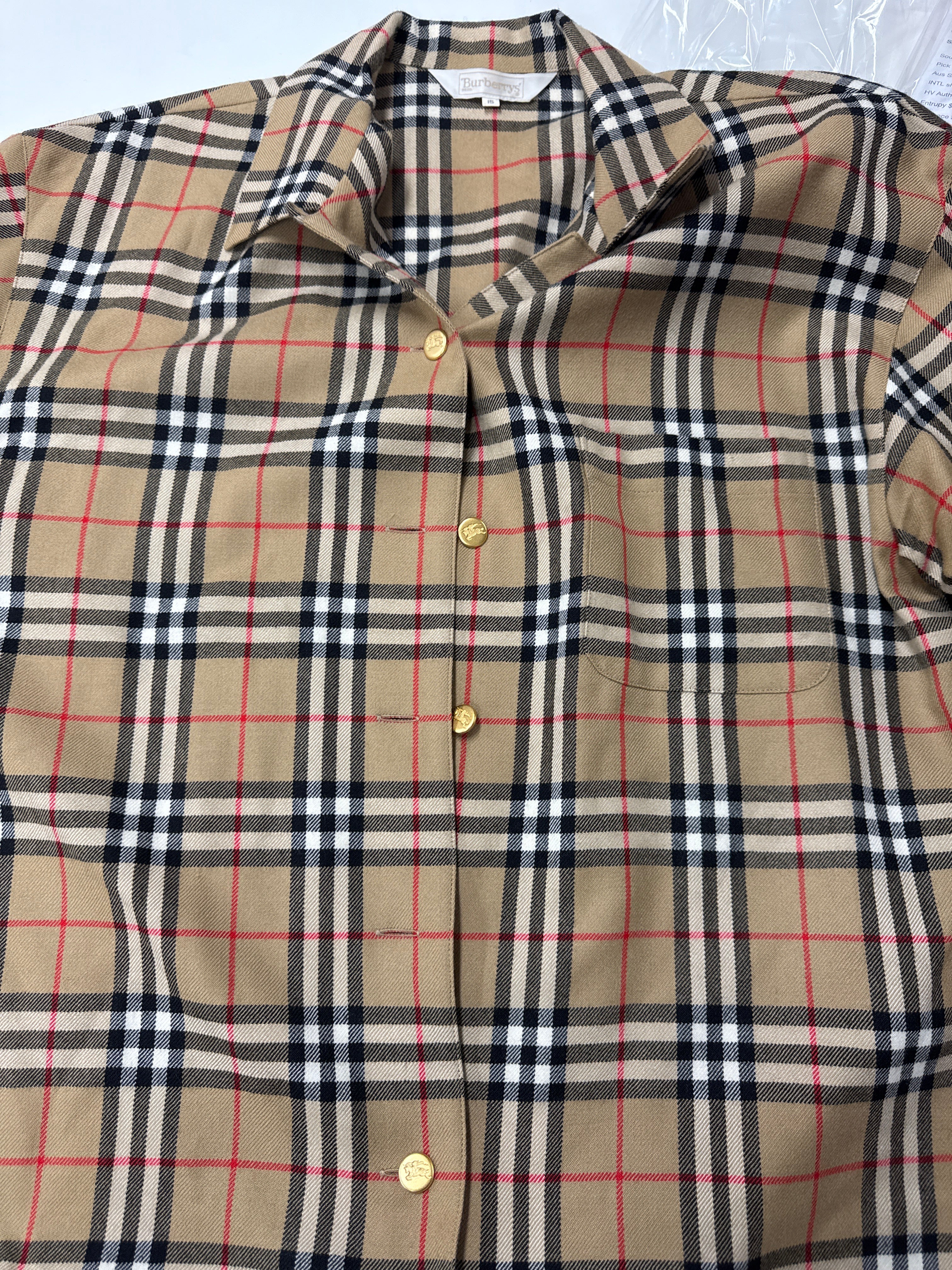Mfgeorge Burberry button down JP