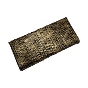 Tom Ford | Ava Clutch Bag | Python Skin| Gold Hardware
