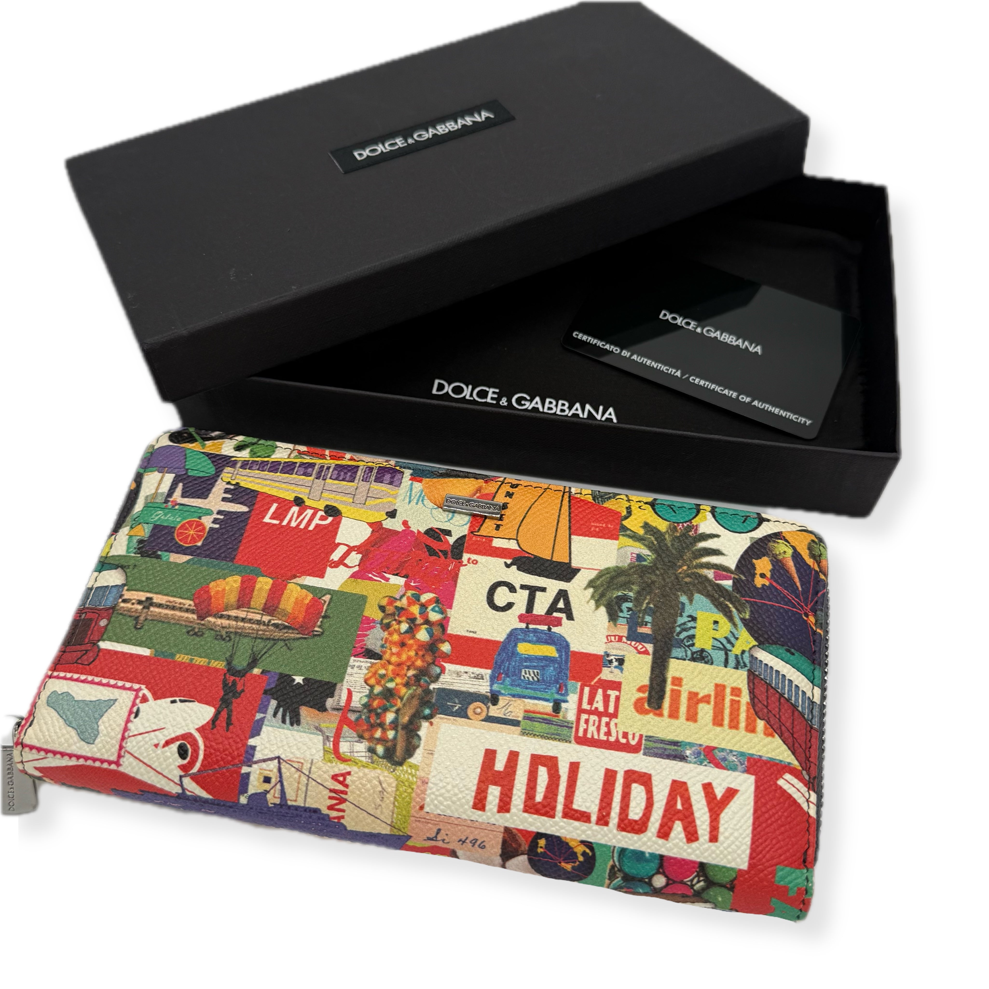 Dolce & Gabbana | Dauphine Holiday Collage Wallet