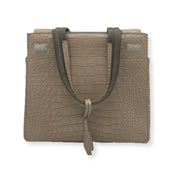 Prada | Tote Bag | Croc Embossed Leather