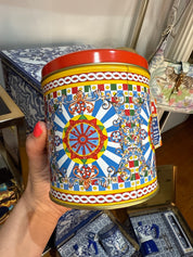 D&G induction 4 cup red - 2 coffee tins red