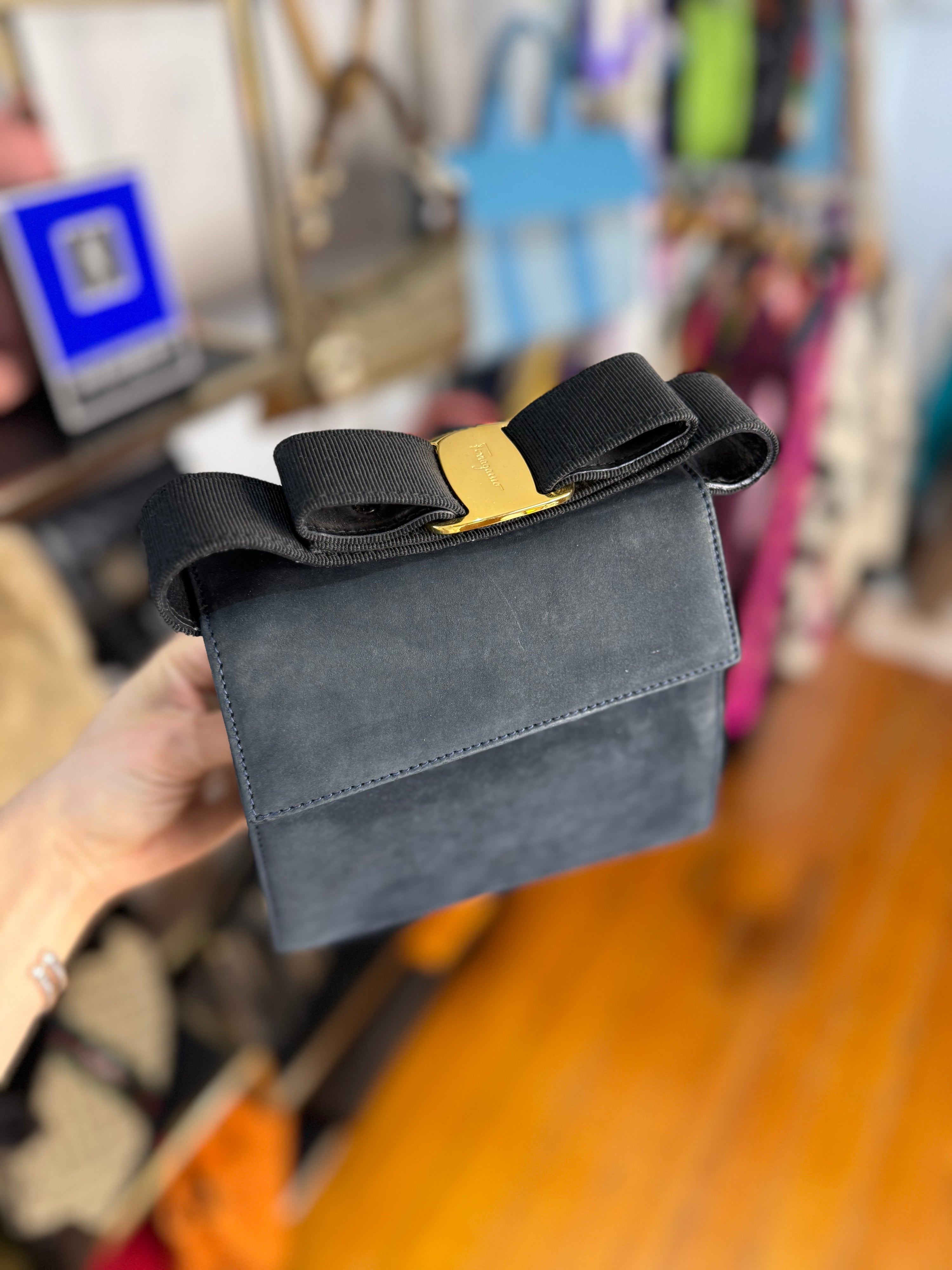 Salvatore Ferragamo Bag - Navy