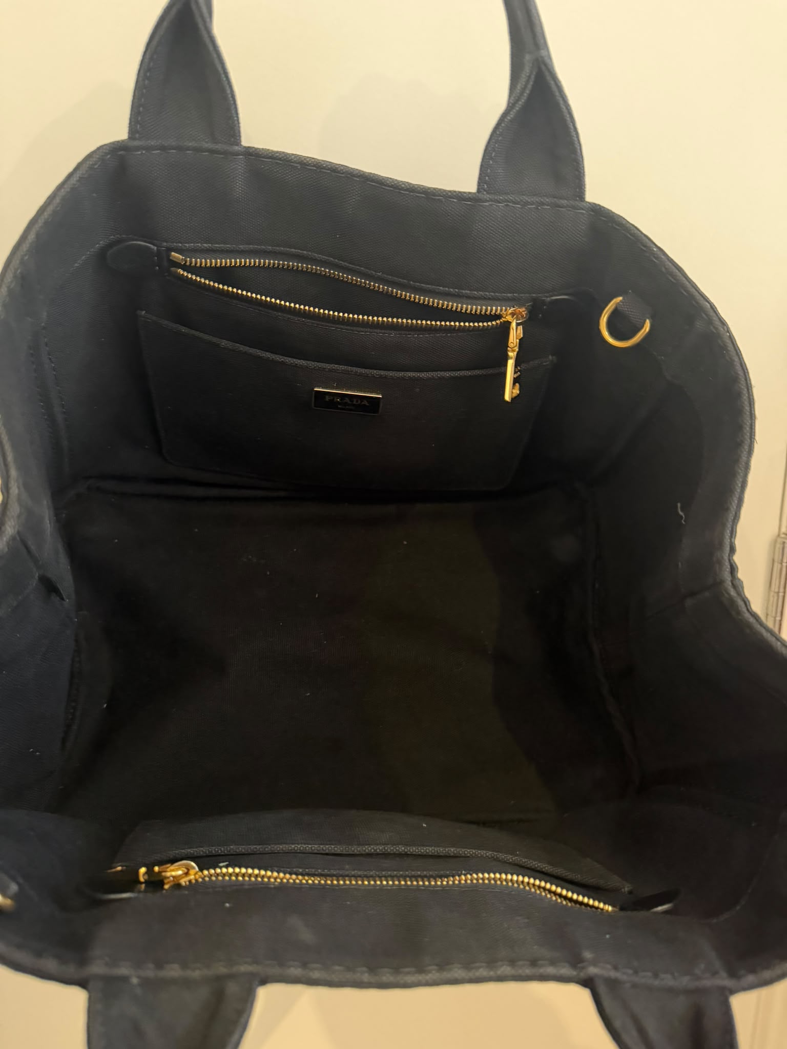 Prada Canapa Tote Bag