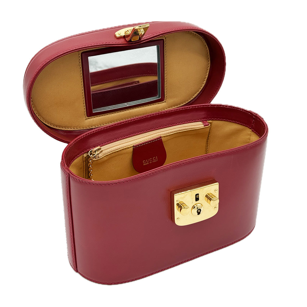 Gucci | Lady Lock Vanity Bag | Leather | Gold Hardware