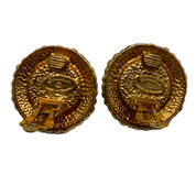 Chanel | CC Logo Clip-on | Gold Plated