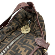 Fendi | Vintage Zucca FF Top Handle | Canvas | Silver Hardware