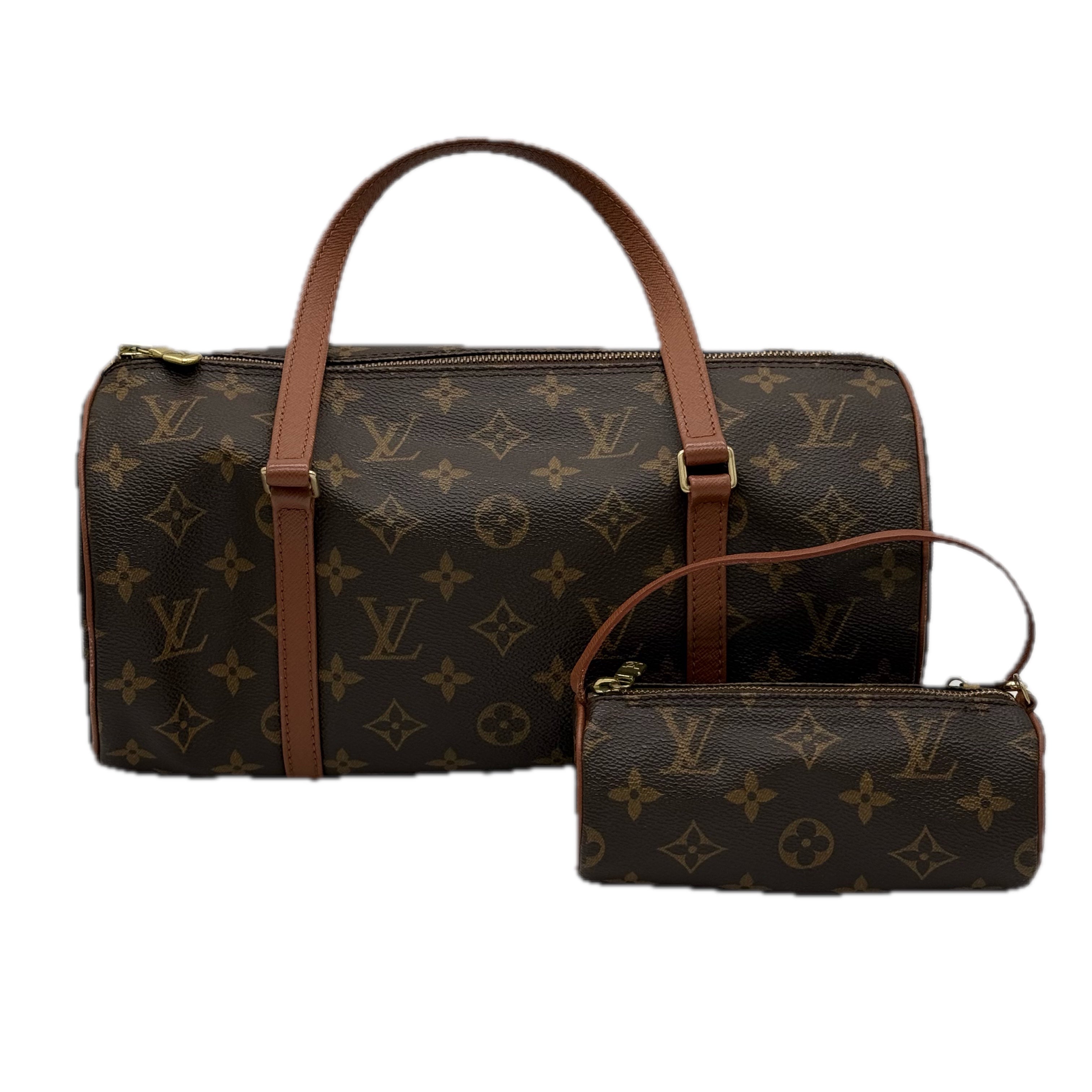 Louis Vuitton | Papillon Monogram Handbag | Canvas | Gold Hardware