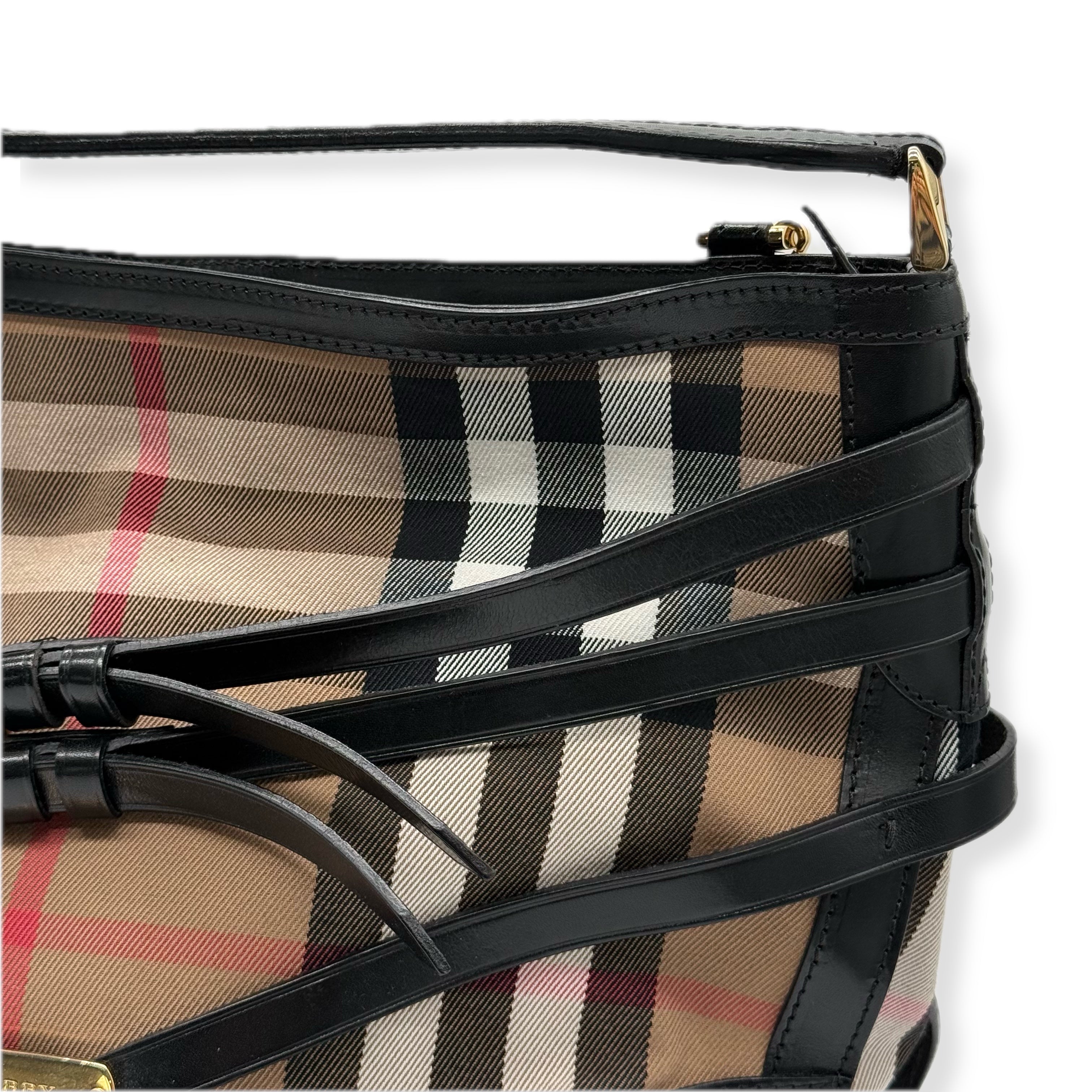 Burberry | Nova Check | Shoulder Bag | Gold Hardware