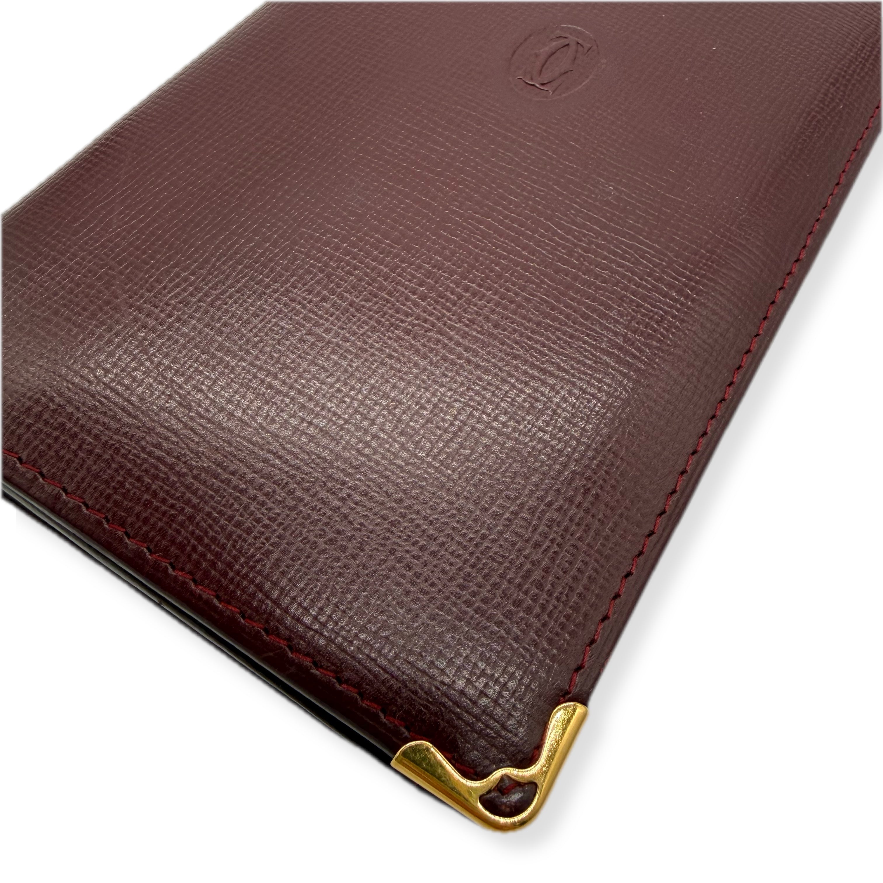 Cartier | Bi Fold Wallet | Gold Hardware