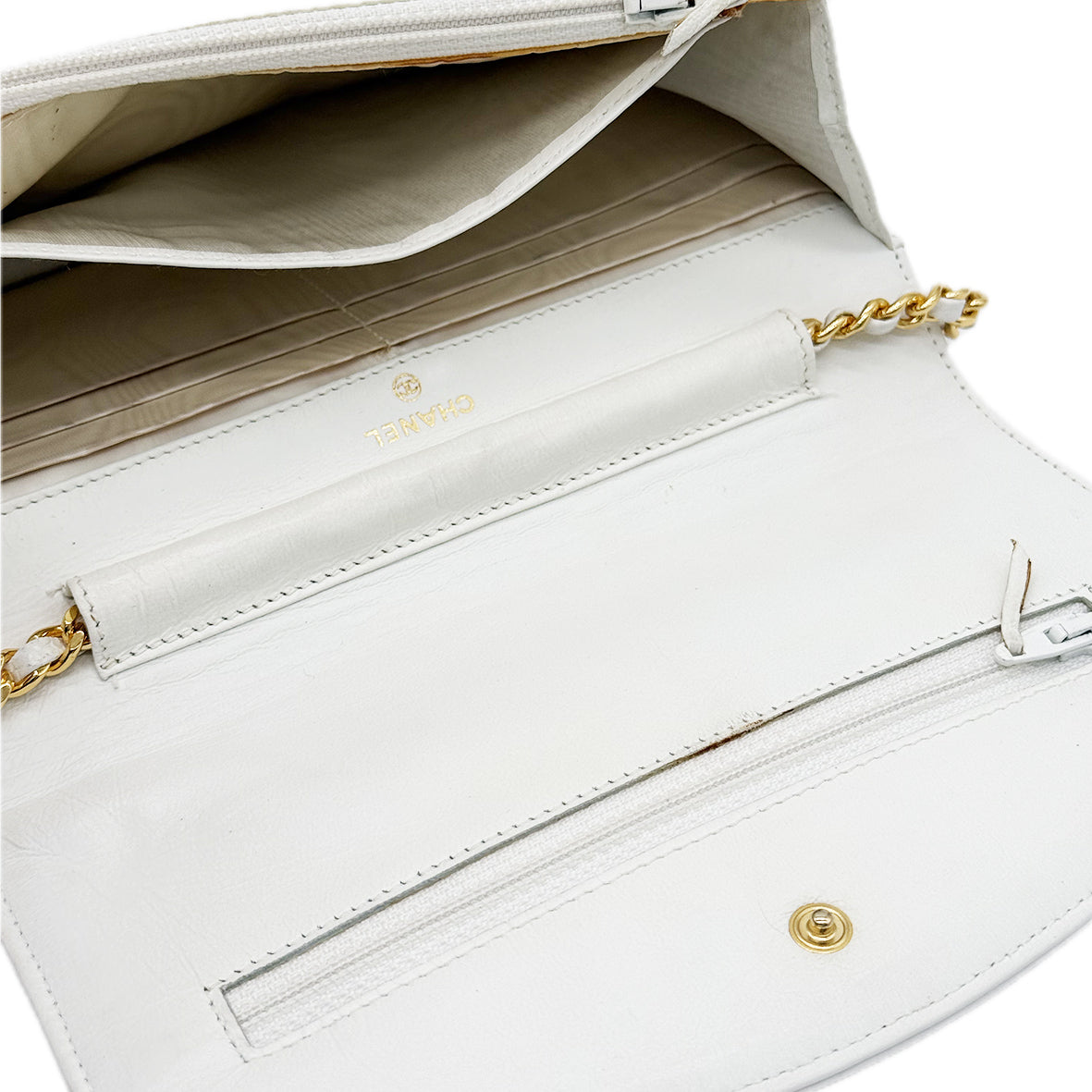 Chanel | Vintage Caviar Wallet on Chain | Caviar Leather | Gold Hardware