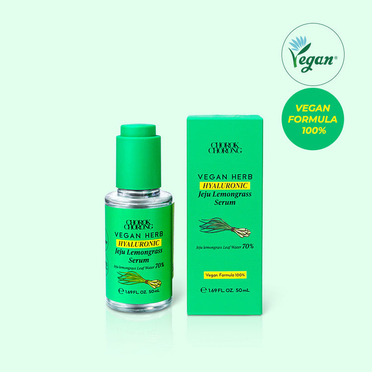 CHOROK CHORONG  VEGAN HERB  HYALURONIC JEJU LEMONGRASS SERUM 50ml