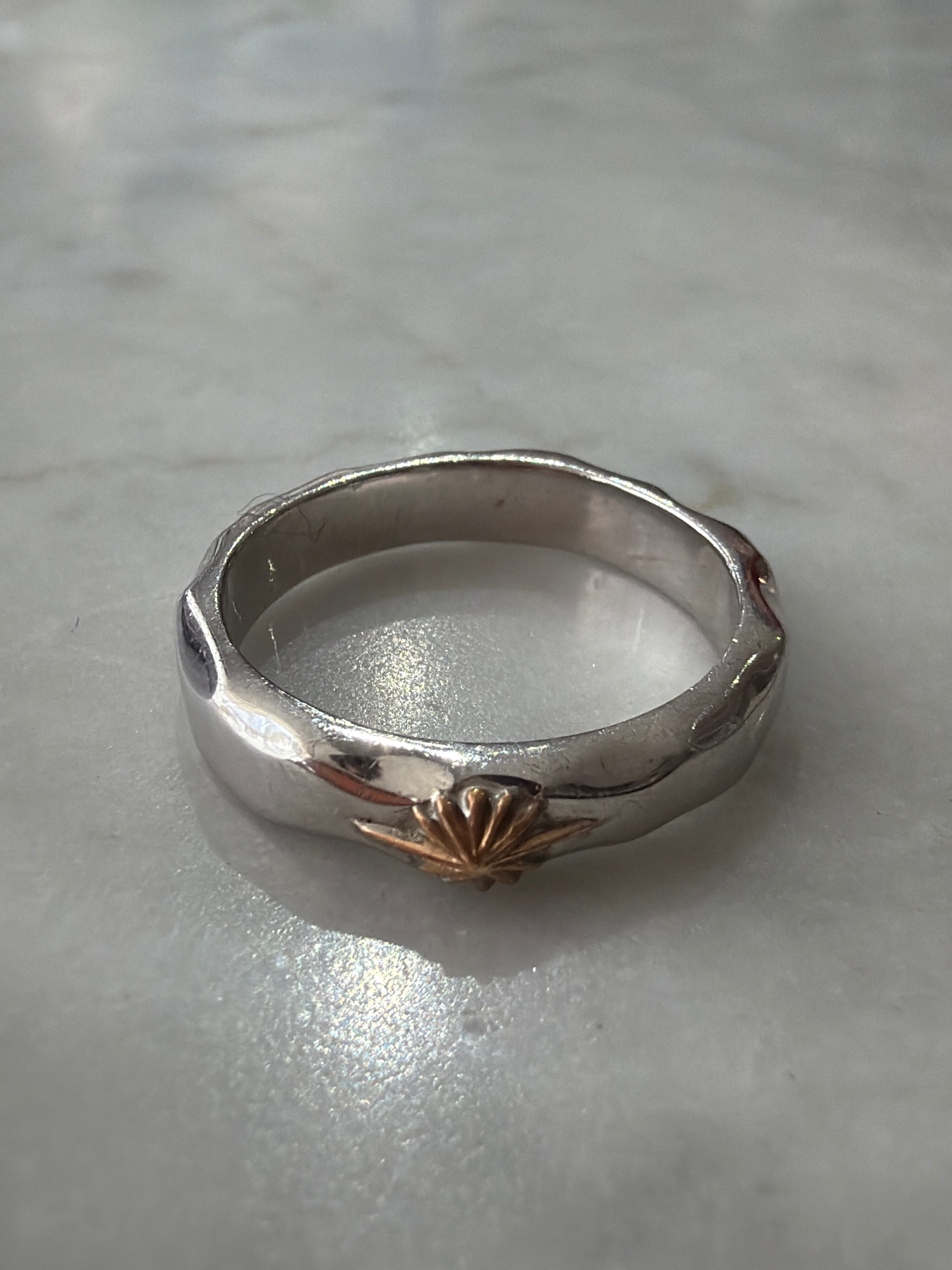 Saad Sunsymbol Silver Ring Hv