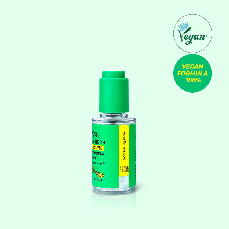 CHOROK CHORONG  VEGAN HERB  HYALURONIC JEJU LEMONGRASS SERUM 50ml