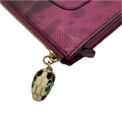 Bvlgari | Serpenti Long Wallet | Gold Hardware